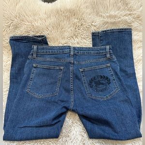 Burberry Denim Crop Jeans